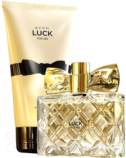 Парфюмерный набор Avon Luck Парфюмерная вода 50мл+Лосьон для тела New 150мл / 1489012