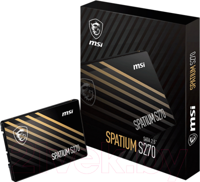 SSD диск MSI Spatium S270 480GB (S78-440E350-P83)