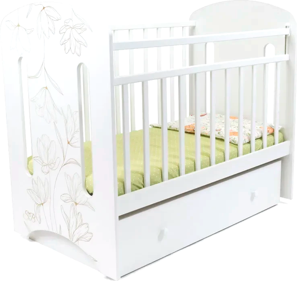 Детская кроватка Sweet Baby Sofia маятник с ящиком