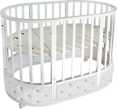 Детская кровать-трансформер Sweet Baby Cappellini Bianco 7 в 1 (белый) - 