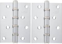 Комплект петель дверных VELA 100x70x2.5-4BB-CR (хром) - 