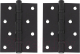Комплект петель дверных VELA 100x70x2.5-4BB-Black (черный) - 