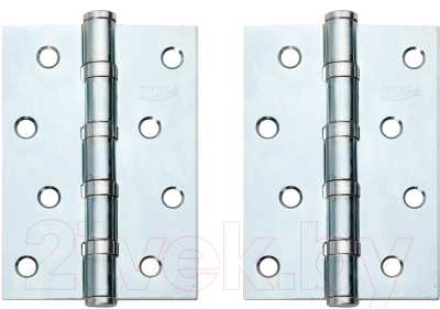Комплект петель дверных VELA 100x70x2.5-4BB-ZN (цинк)