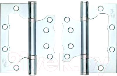 Комплект петель дверных VELA 100x70x2.5-2BB-ZN (цинк)