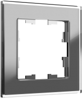 Рамка для выключателя IEK Brite BR-M12-G-K03 (серый) - 
