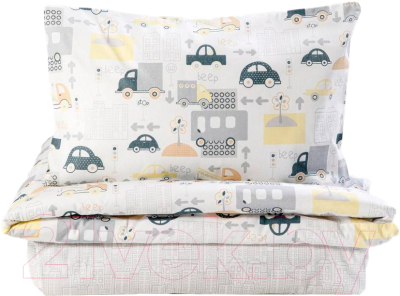 Комплект постельный для малышей Ночь нежна Трафик Бэби 40x60 / 10356-1+10357-1