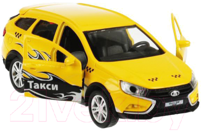 Автомобиль игрушечный Технопарк Lada Vesta SW Cross Такси / VESTACROSS-12TAX-GET