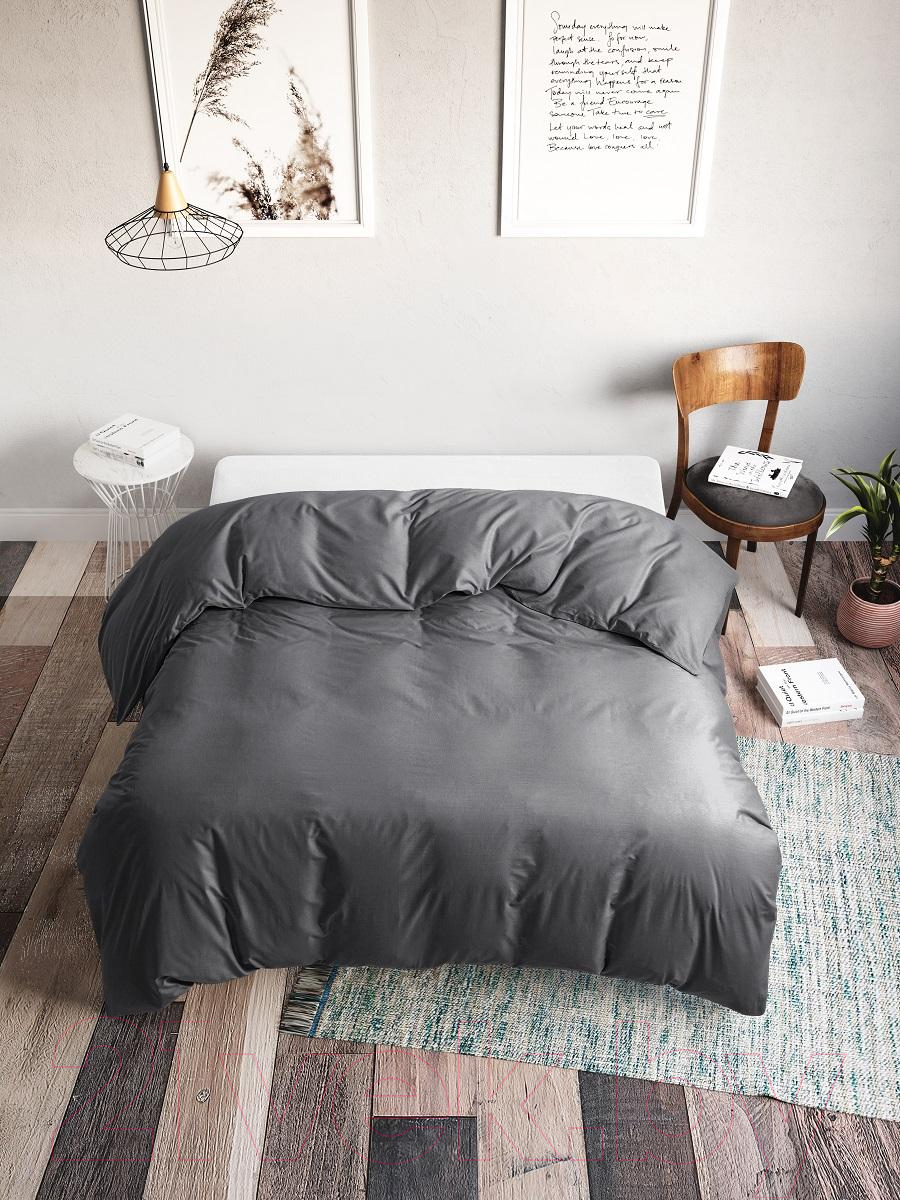 Пододеяльник Ночь нежна Графит 1.5сп 215x145 / 812