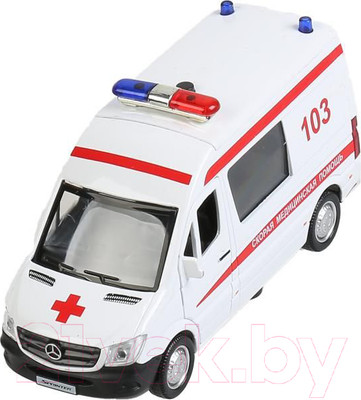 

Автомобиль игрушечный, Mercedes-Benz Sprinter Скорая / SPRINTERVAN-14SLAMB-WH