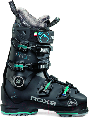 Горнолыжные ботинки Roxa Rfit Pro W 85 Gw / 110306 (р.25.5, черный/аква)