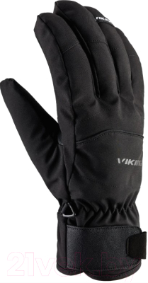Перчатки лыжные VikinG Solven Ski / 110/23/7558-09 (р.8, черный)