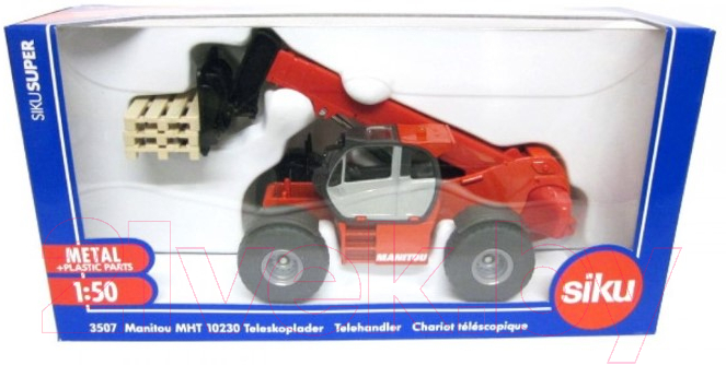 Погрузчик игрушечный Siku Телескопический Manitou MHT 10230 / 3507