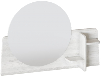 Надстройка для стола Мебельград Мальта с зеркалом для туалетного стола (дуб винтерберг) - 