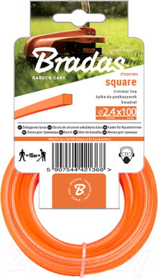 Изображение товара Леска для триммера Bradas Trimmer / ZTK24100K (квадрат)
