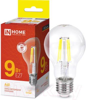 Лампа INhome LED-A60-deco / 4690612008066