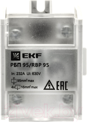 Распределительный блок на DIN-рейку EKF PROxima RBP-95-100