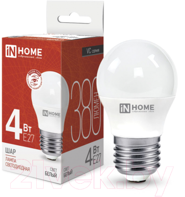 Лампа INhome LED-Шар-VC / 4690612030593