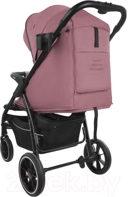 Детская прогулочная коляска INDIGO Epica Lux S (розовый)