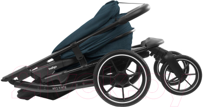 Детская прогулочная коляска INDIGO Epica Lux S (синий)