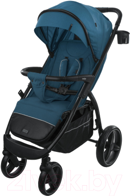 Детская прогулочная коляска INDIGO Epica XL (синий)