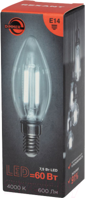Лампа Rexant Свеча 604-088