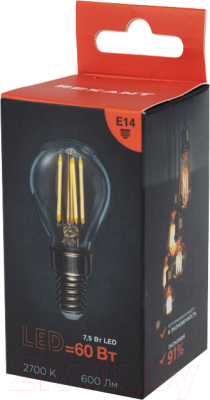 Лампа Rexant Шарик 604-121