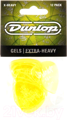 Набор медиаторов Dunlop Manufacturing Gels 486PXH (12шт)