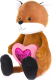 Мягкая игрушка Maxitoys Luxury Романтичный лисенок с сердечком / MT-GU042021-4-20 - 