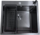 Мойка кухонная STELLAR Evier E5550NB (нано черный) - 