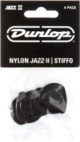 Набор медиаторов Dunlop Manufacturing Nylon Jazz II 47P2S (6шт) - 