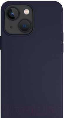 Изображение товара Чехол-накладка VLP Silicone Case для iPhone 14 / 1051030 (темно-синий)