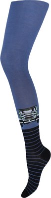 Колготки детские Брестские School 3280 рис.4007 (р.116-122, джинс) - 