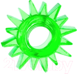 Изображение товара Эрекционное кольцо ToyFa 818004-7 (зеленый)