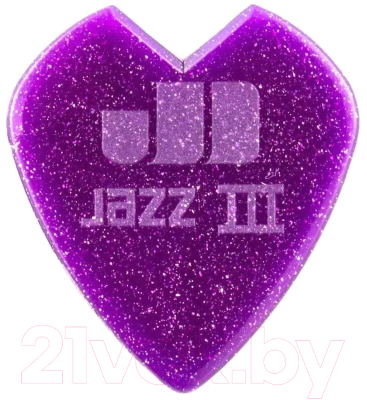 Набор медиаторов Dunlop Manufacturing Kirk Hammett Jazz III 47PKH3NPS (6шт)