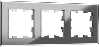Рамка для выключателя IEK Brite BR-M32-G-K03 (серый) - 
