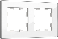 Рамка для выключателя IEK Brite BR-M22-G-K01 (белый) - 