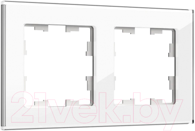 Рамка для выключателя IEK Brite BR-M22-G-K01 (белый)