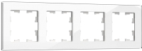 Рамка для выключателя IEK Brite BR-M42-G-K01 (белый) - 