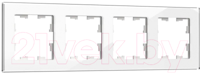 Рамка для выключателя IEK Brite BR-M42-G-K01 (белый)