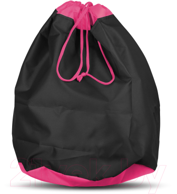 Чехол для гимнастического мяча Indigo SM-135 (черный/розовый)