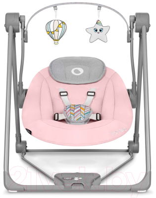 Качели для новорожденных Lionelo Otto Baby (розовый)