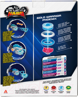 Игровой набор Infinity Nado Волчок Эпик Лончер Стартер Gold Phoenix / 40595