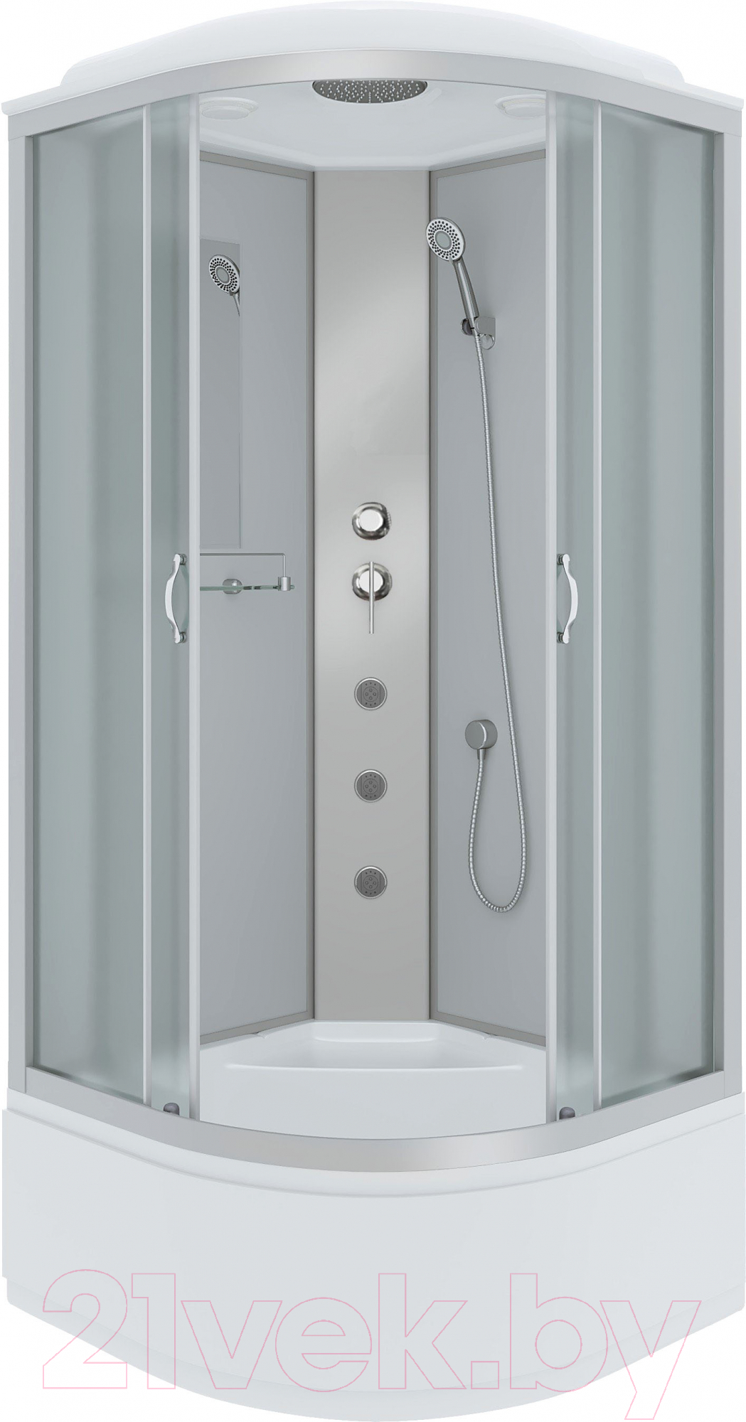 Душевая кабина Niagara NG-2307-14G 80x80x215 (матовое стекло)