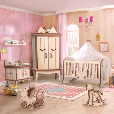 Комплект аксессуаров для кукольного домика Lemmo Большая детская комната / 01-68