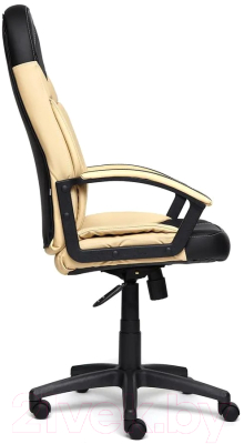 Кресло офисное Tetchair Twister кожзам (черный/бежевый)