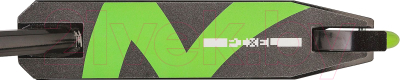 Самокат городской Novatrack Pixel 100A.PIXEL.BGR7 (черный/зеленый)