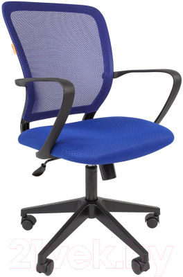 Кресло офисное Chairman 698 TW (TW, синий)
