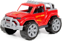 Автомобиль игрушечный Полесье Легион №2 / 76113 (красный) - 