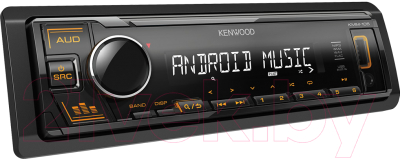 Бездисковая автомагнитола Kenwood KMM-105AY