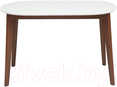 Обеденный стол Tetchair Bosco раскладной (белый/коричневый)